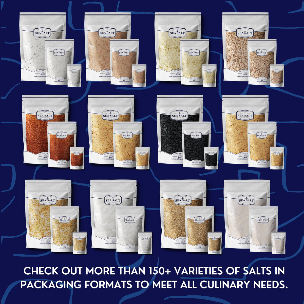 Grinder Refill Sea Salt - 30 oz Pouch, product detail image 7