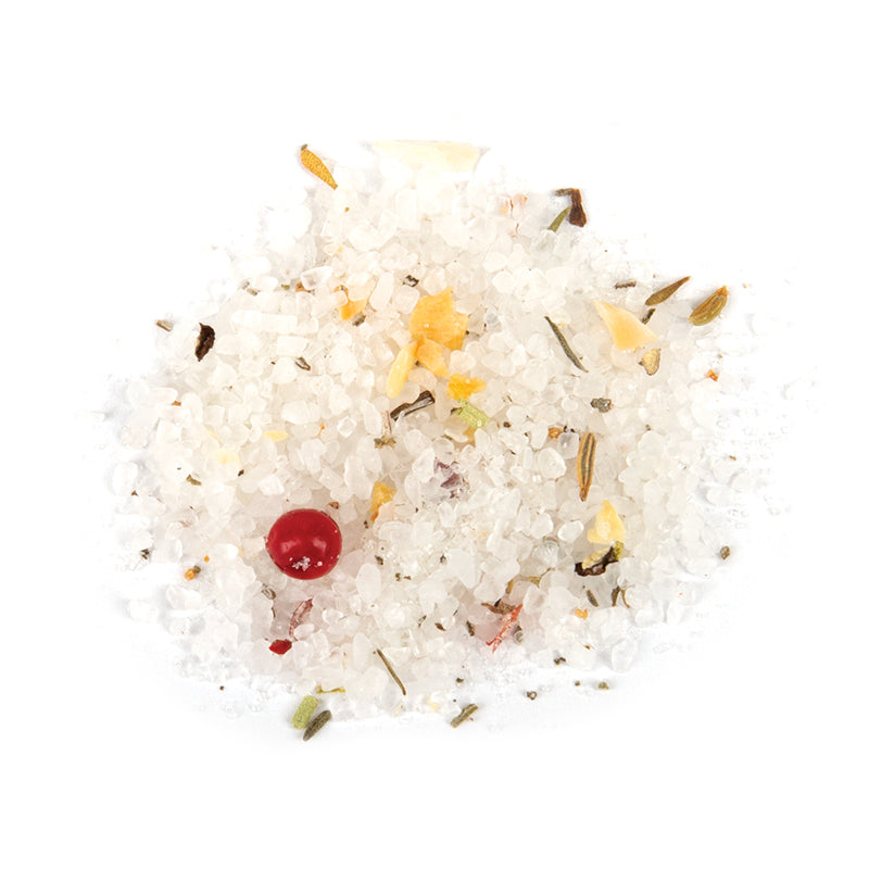 CLASSIC SPICE BRINE - 10 lb bag / box each with salt and spices mixture on white background.