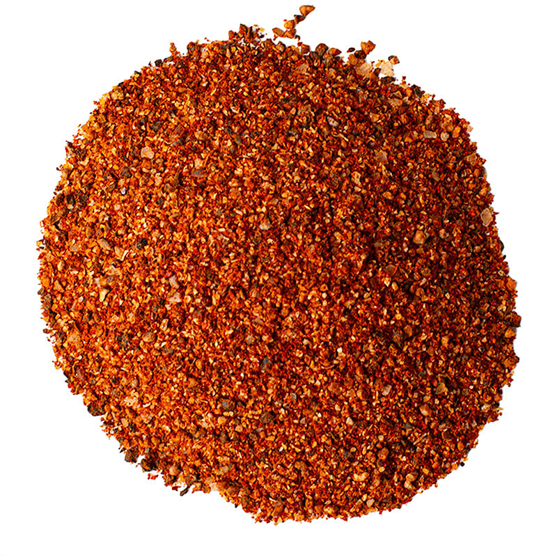 TEXAS BBQ RUB - 25 lb bag / box each, a vibrant blend of spices for authentic Texas barbecue.
