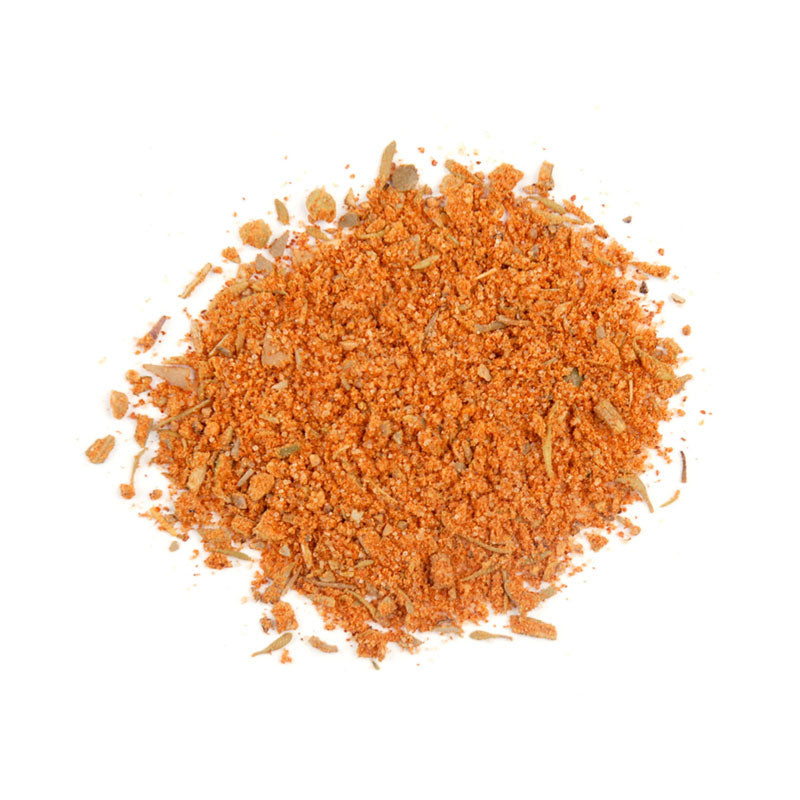 CAJUN BLACKENING BLEND - 10 lb bag / box each seasoning mix on white background