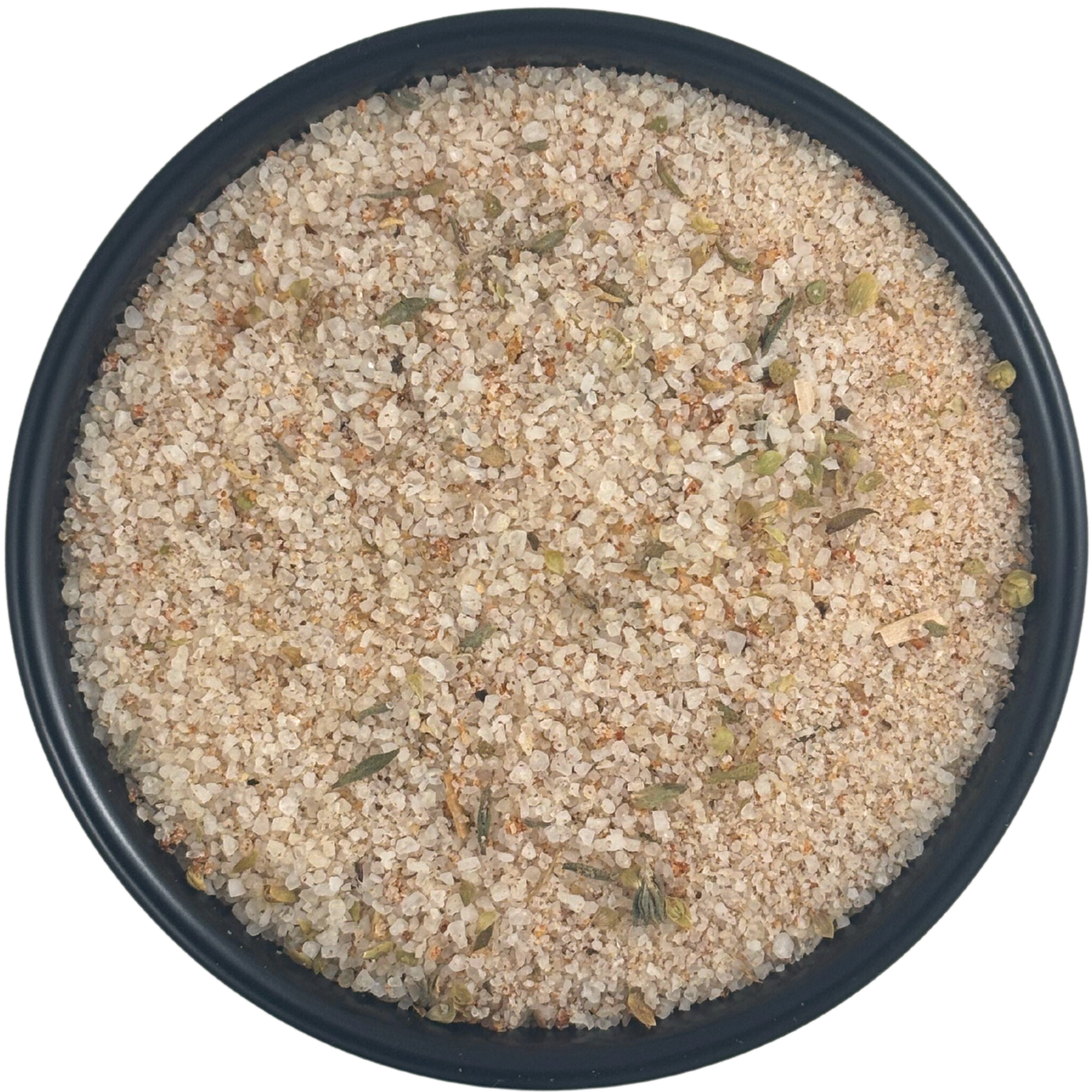 Cajun Sea Salt - Chef Pinch Jar - Case Pack - 8 units in a black jar, showcasing a blend of sea salt and Cajun spices.