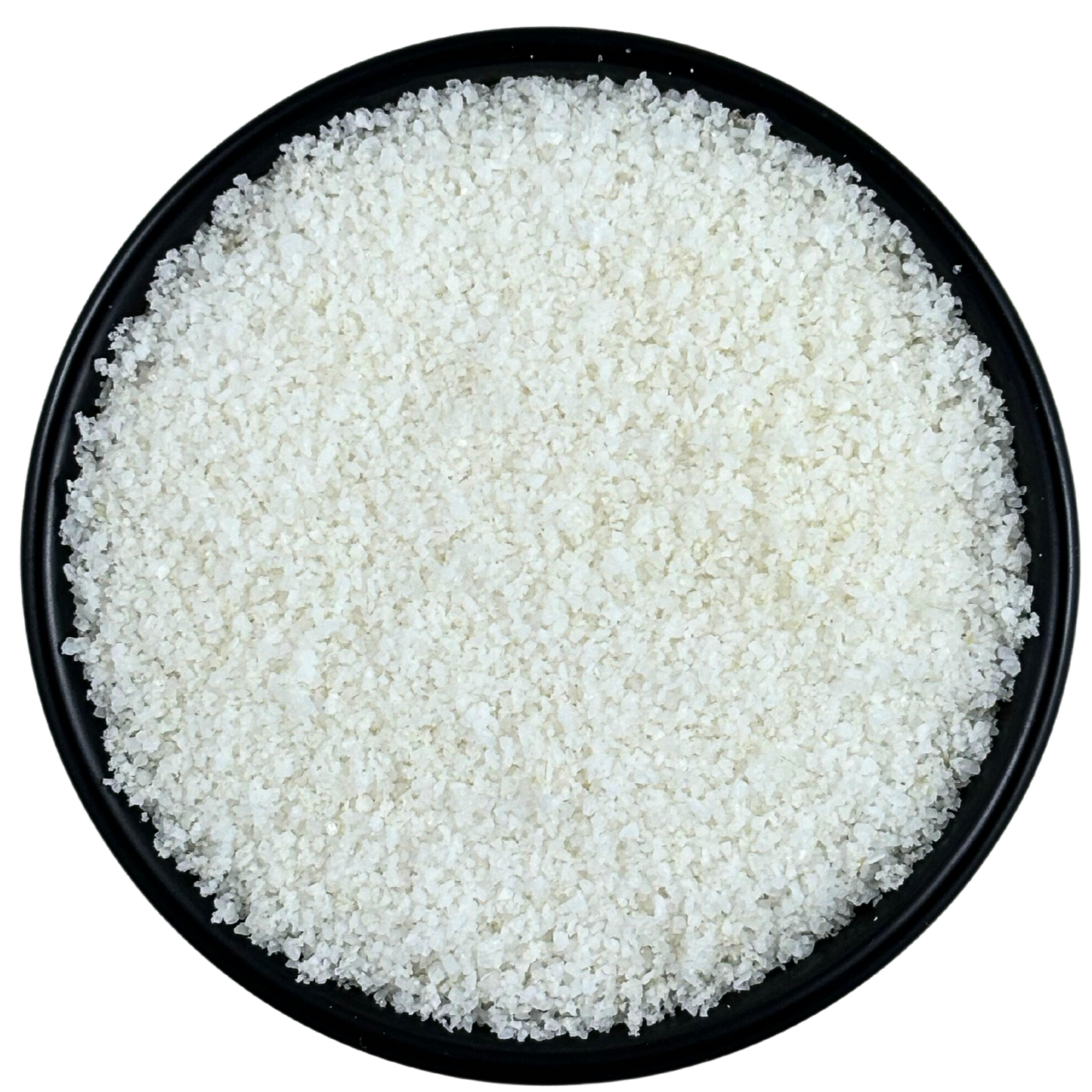 Lime Sea Salt - Chef Pinch Jar - Case Pack - 8 units displayed in a bowl, showcasing its fine texture.
