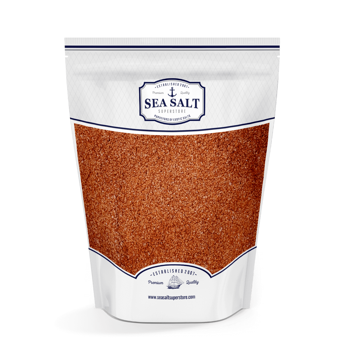 Sriracha Sea Salt product packaging with premium quality sea salt for enhancing flavor in meals.