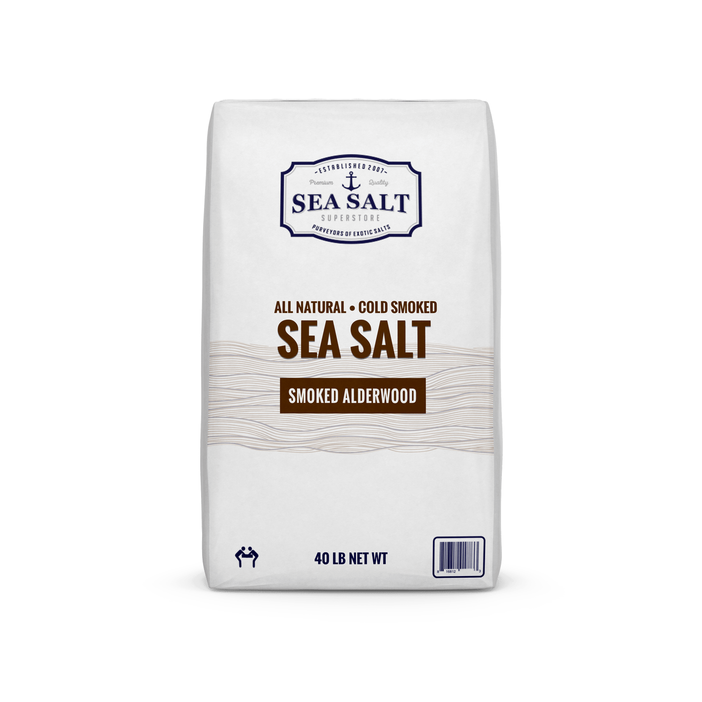 Smoked Alderwood Sea Salt - Coarse