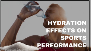 Why Do Athletes Use Salt for Hydration? Man drinking water to enhance hydration effects on sports performance.