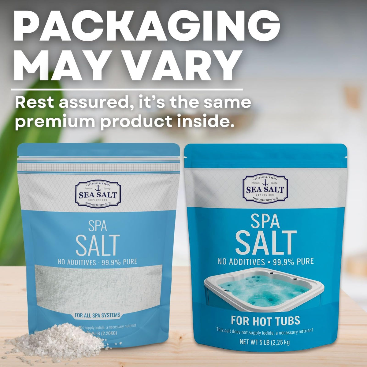 Spa Sea Salt 5 lb Pouch, product detail image 5