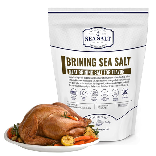 Brinemaker Sea Salt - 5 lb Bag, package front view