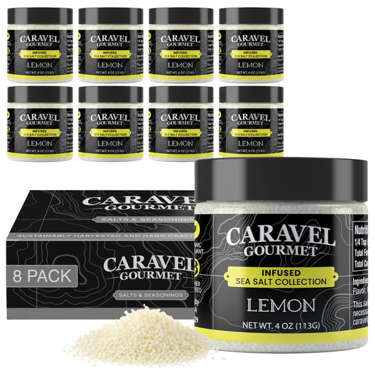 Lemon Sea Salt - Chef Pinch Jar - Case Pack - 8 units