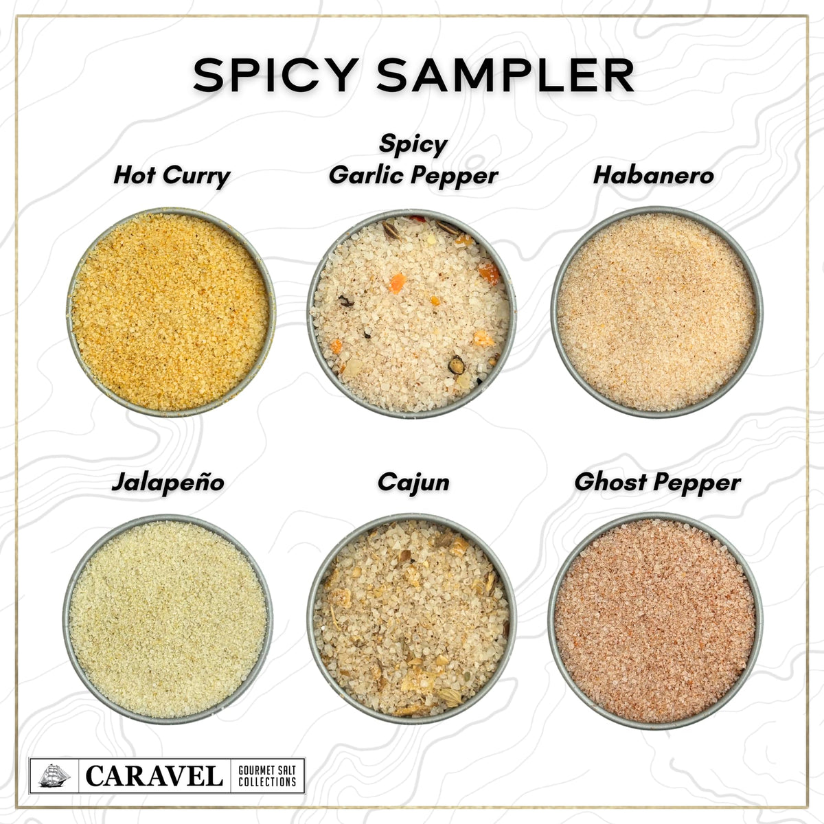 Sea Salt Sampler Collection - 24 Flavors (4-Pack)
