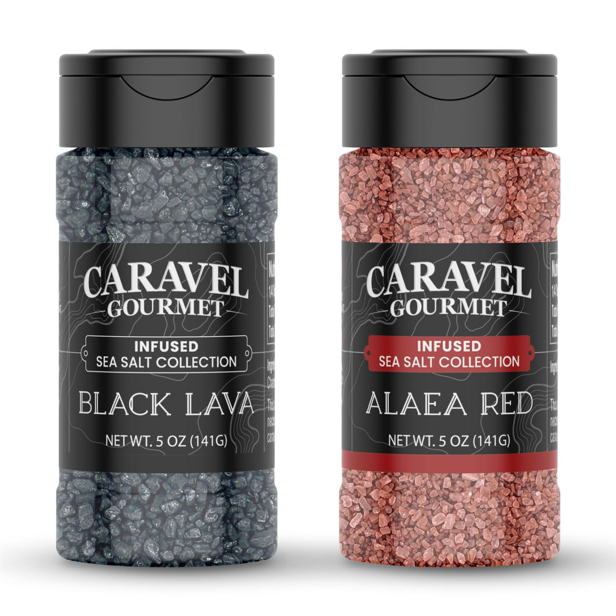 Caravel Gourmet Hawaiian Sea Salt Shaker Gift Set