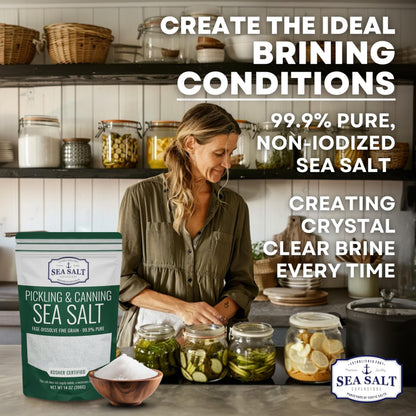 Pickling and Canning Sea Salt - 30 oz Pouch, product detail image 3