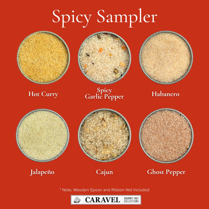 Spicy Sea Salt Sampler - 6 Flavors