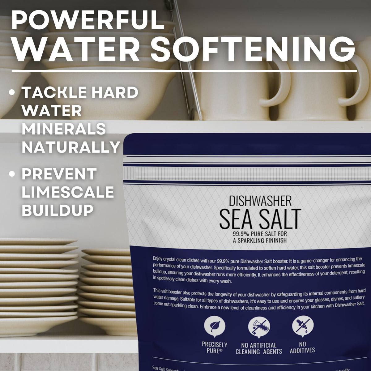 Dishwasher Salt - 10 lb Pouch, product detail image 4