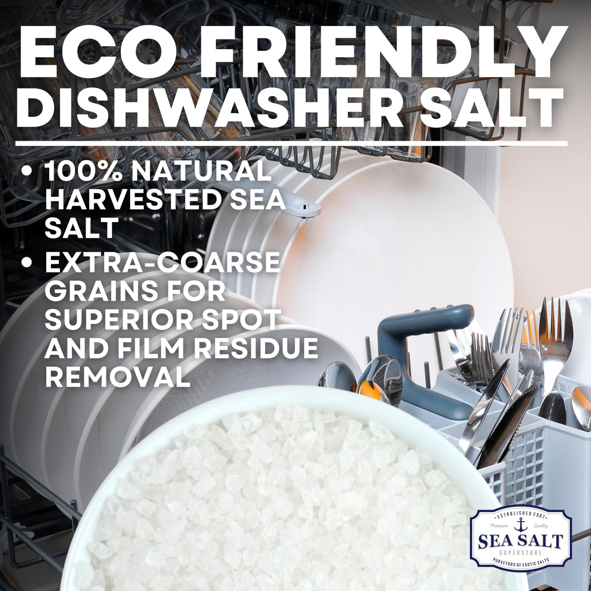 Dishwasher Salt - 30 oz Pouch, product detail image 2