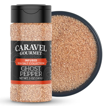 Ghost Pepper Sea Salt - 5 oz Shaker