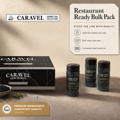 Black Lava Sea Salt - Shaker - Case Pack - 8 units, product detail image 2