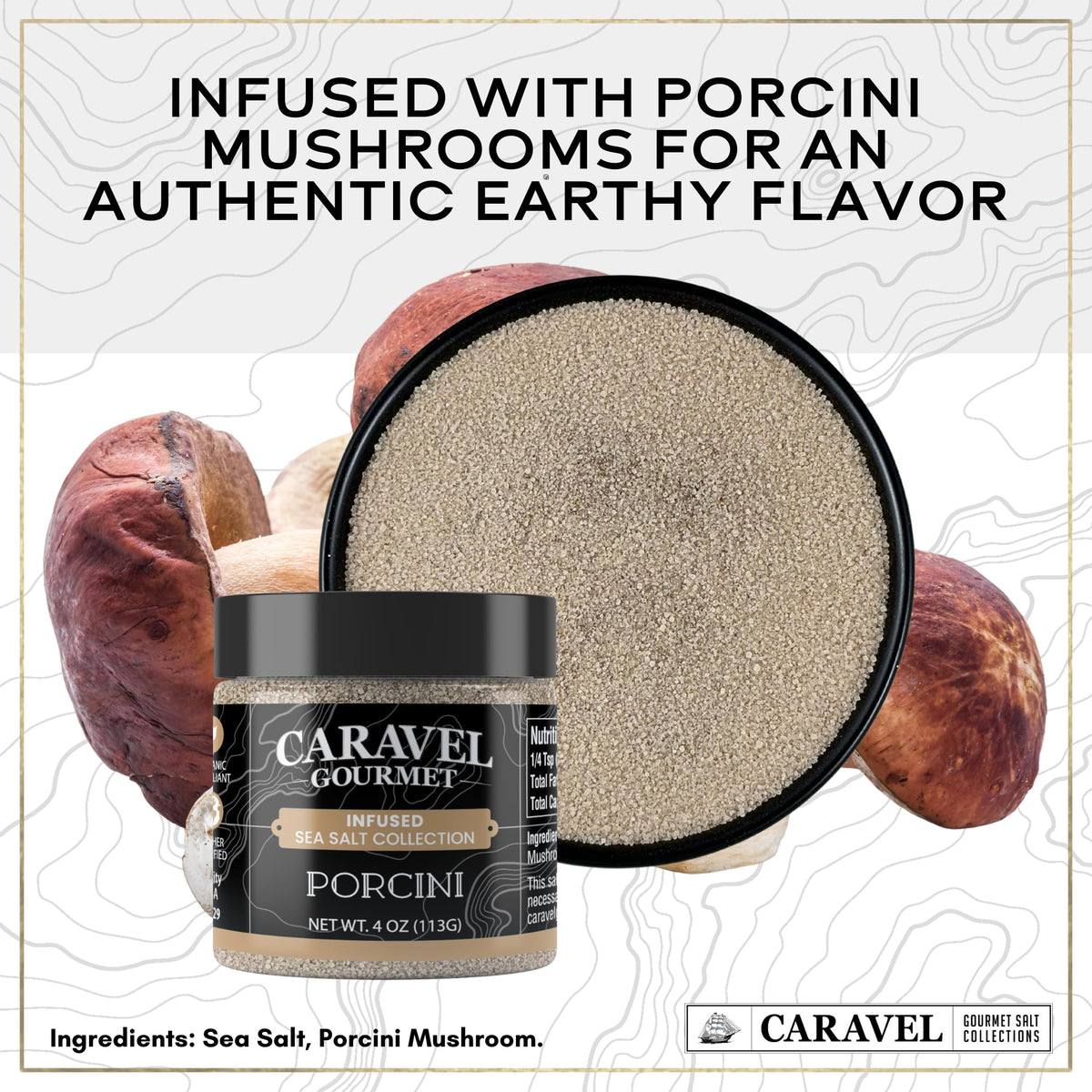 Autumn Sea Salt Gift Set - Rosemary, Porcini & Lavender (3-Pack)