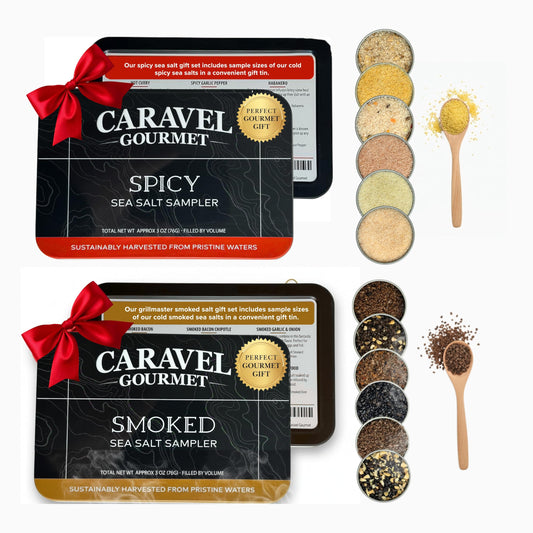 Smoked & Spicy Sea Salt Sampler - 12 Flavors