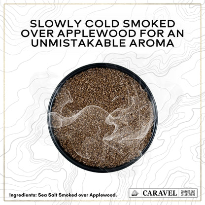 Smoked Applewood Sea Salt - 5 oz Shaker