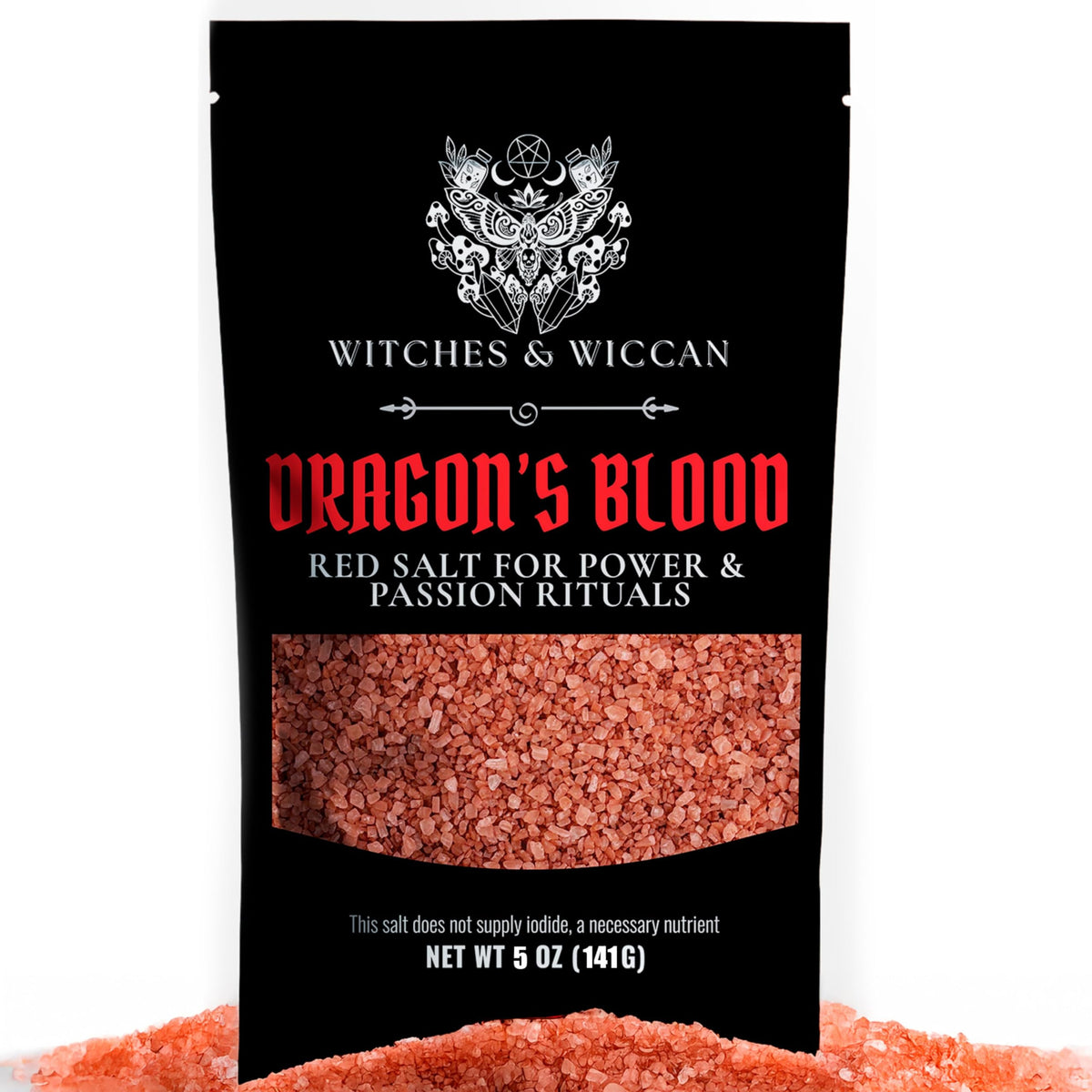 Red Dragon's Blood Ritual Salt - 5 oz Pouch