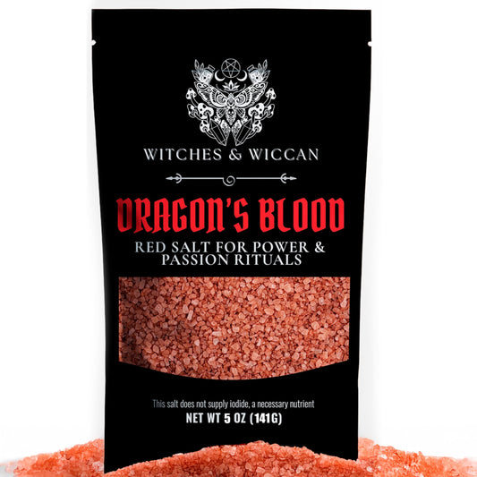 Red Dragon's Blood Ritual Salt - 5 oz Pouch