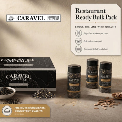 Smoked Garlic Sea Salt - Shaker - Case Pack - 8 units, product detail image 2