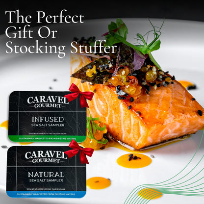 Infused & Natural Sea Salt Sampler - 12 Flavors