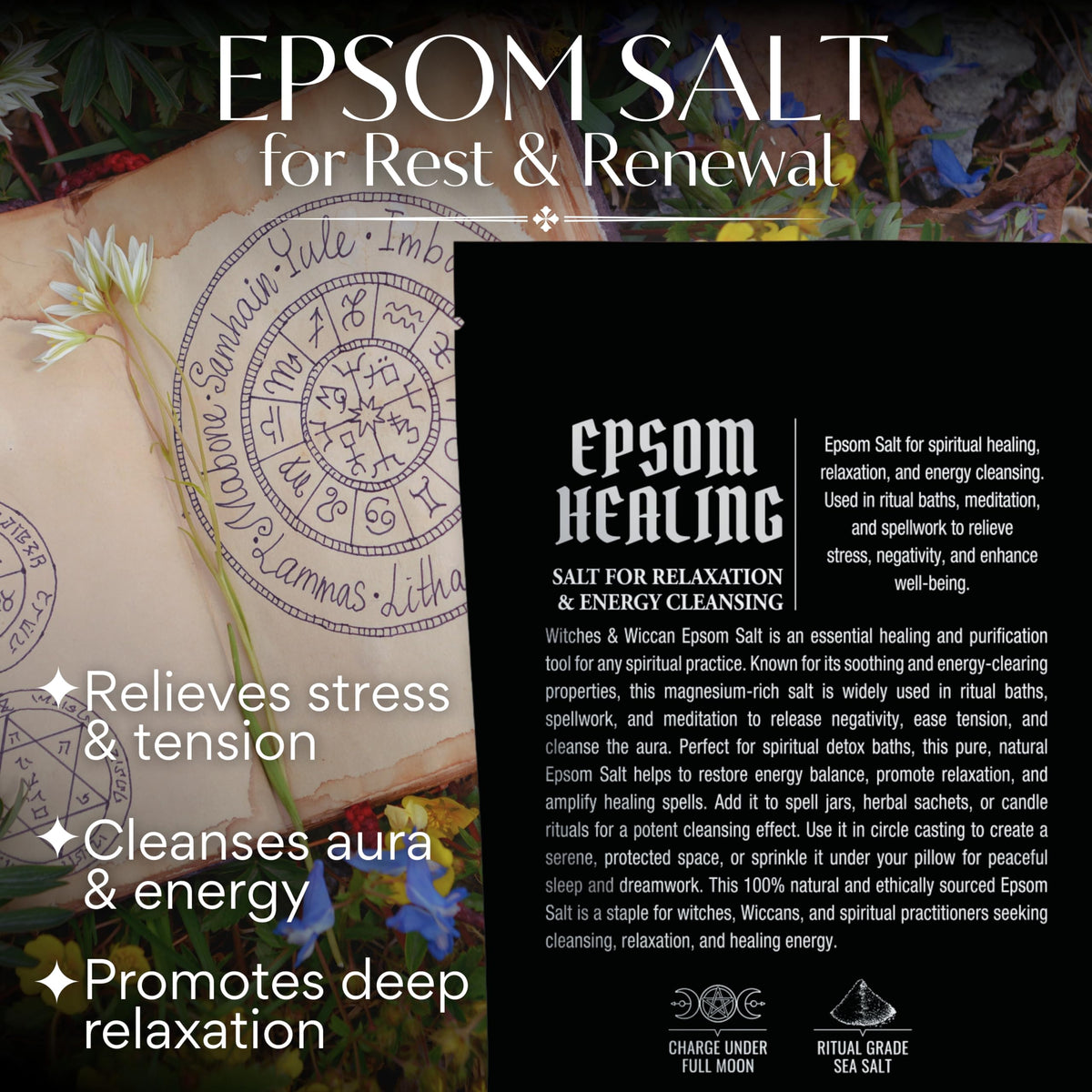 Epsom Ritual Bath Salt - 5 oz Pouch