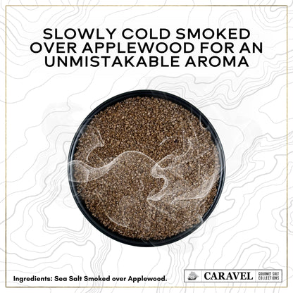 Smoked Applewood Sea Salt - 4 oz Chef Jar