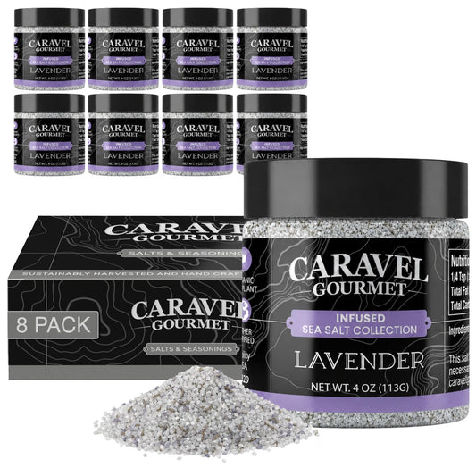 Lavender Sea Salt - Chef Pinch Jar - Case Pack - 8 units