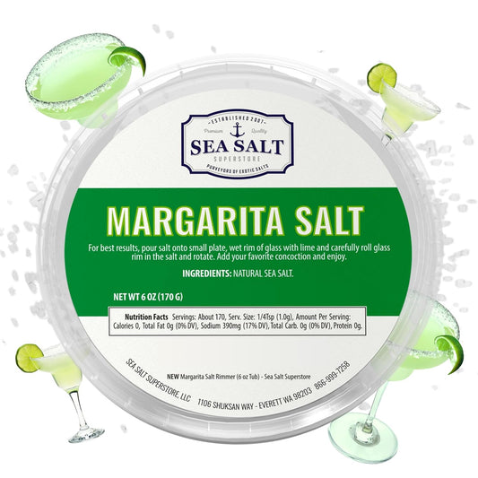 Margarita Sea Salt - 6 oz Tub