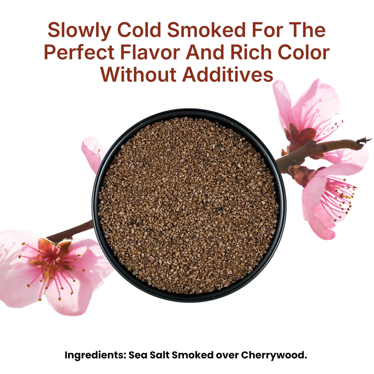 Smoked Cherrywood Sea Salt - 5 oz Shaker