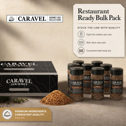 Smoked Alderwood Sea Salt - Shaker - Case Pack - 8 units, product detail image 2