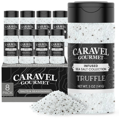 Truffle Sea Salt shakers, case of 8