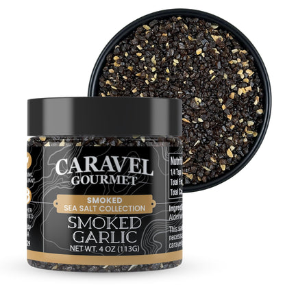 Smoked Garlic Sea Salt - 4 oz Chef Jar