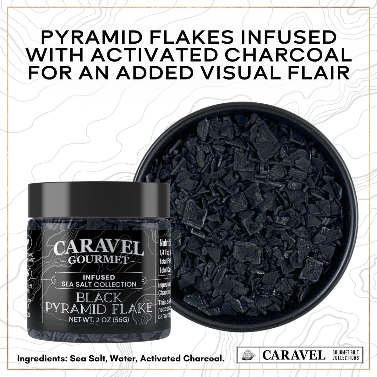Flaky Sea Salt Gift Set - Fleur de Sel & Pyramid Flakes (3-Pack)