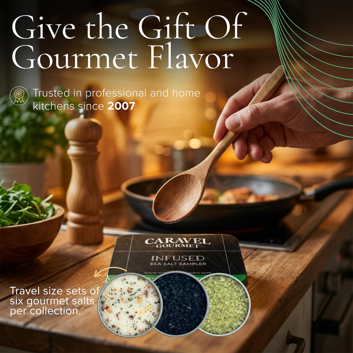 Infused Sea Salt Sampler - 6 Flavors