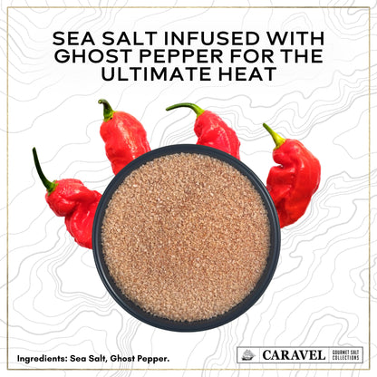 Ghost Pepper Sea Salt - 5 oz Shaker