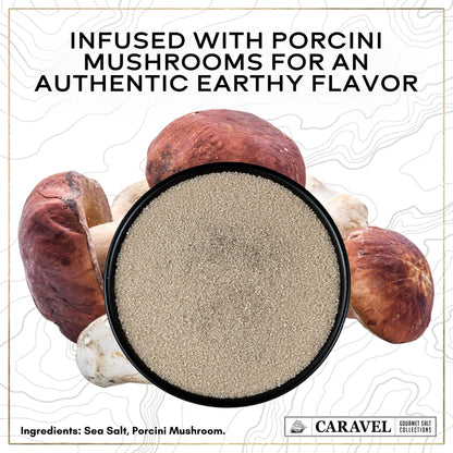 Porcini Sea Salt - 4 oz Chef Jar