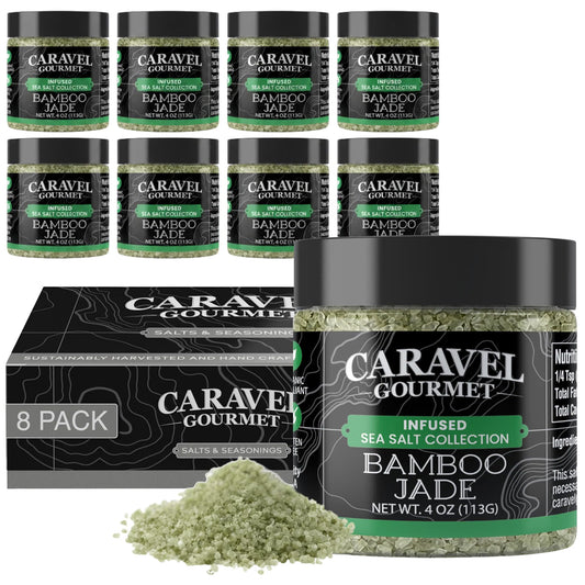 Bamboo Jade Sea Salt - Chef Pinch Jar - Case Pack - 8 units