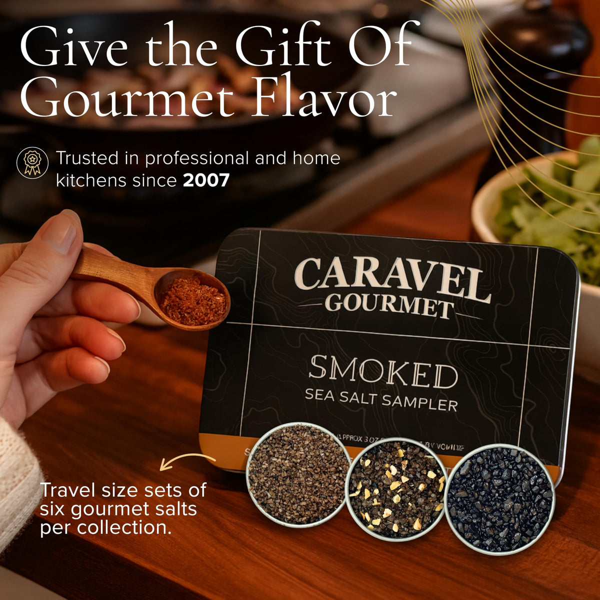 Smoked Sea Salt Sampler - 6 Flavors