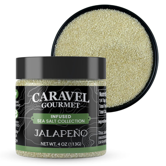 Jalapeno Sea Salt - 4 oz Chef Jar