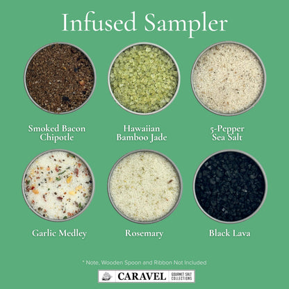 Infused Sea Salt Sampler - 6 Flavors