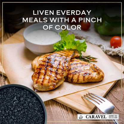 Black Lava Sea Salt - 5 oz Shaker