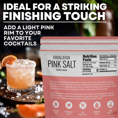 Himalayan Pink Salt Grinder Refill - 30 oz Pouch, product detail image 4