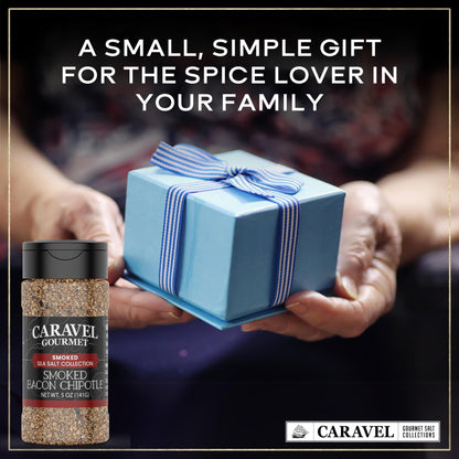 Smoked Bacon Chipotle Sea Salt - 5 oz Shaker