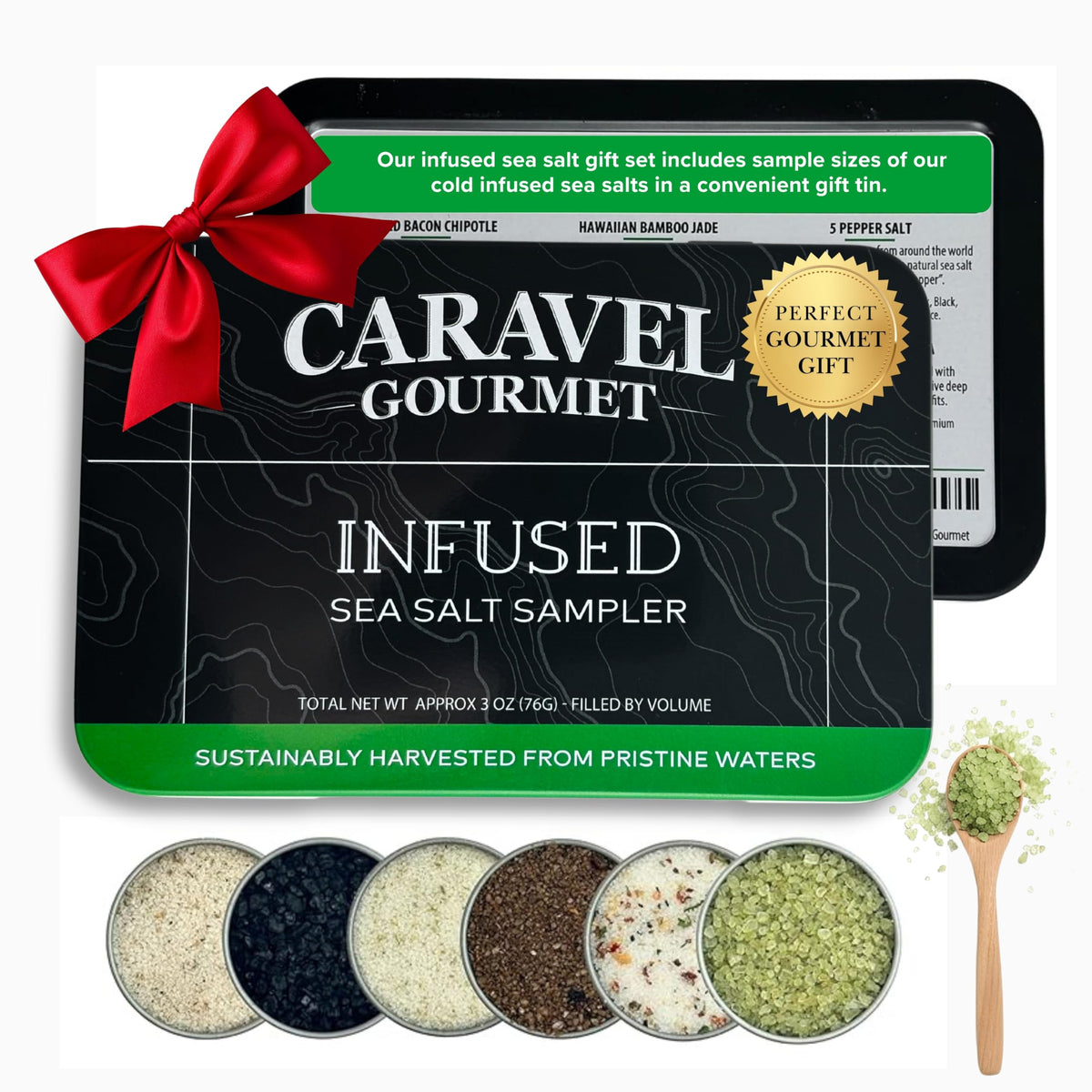 Infused Sea Salt Sampler - 6 Flavors