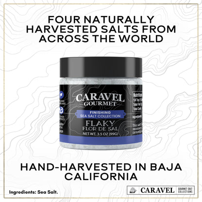 Natural Sea Salt Mega Sampler - 4 oz Jar 4-Pack