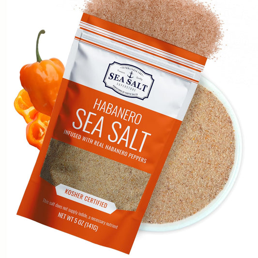 Habanero Sea Salt 5 oz Pouch, package front view