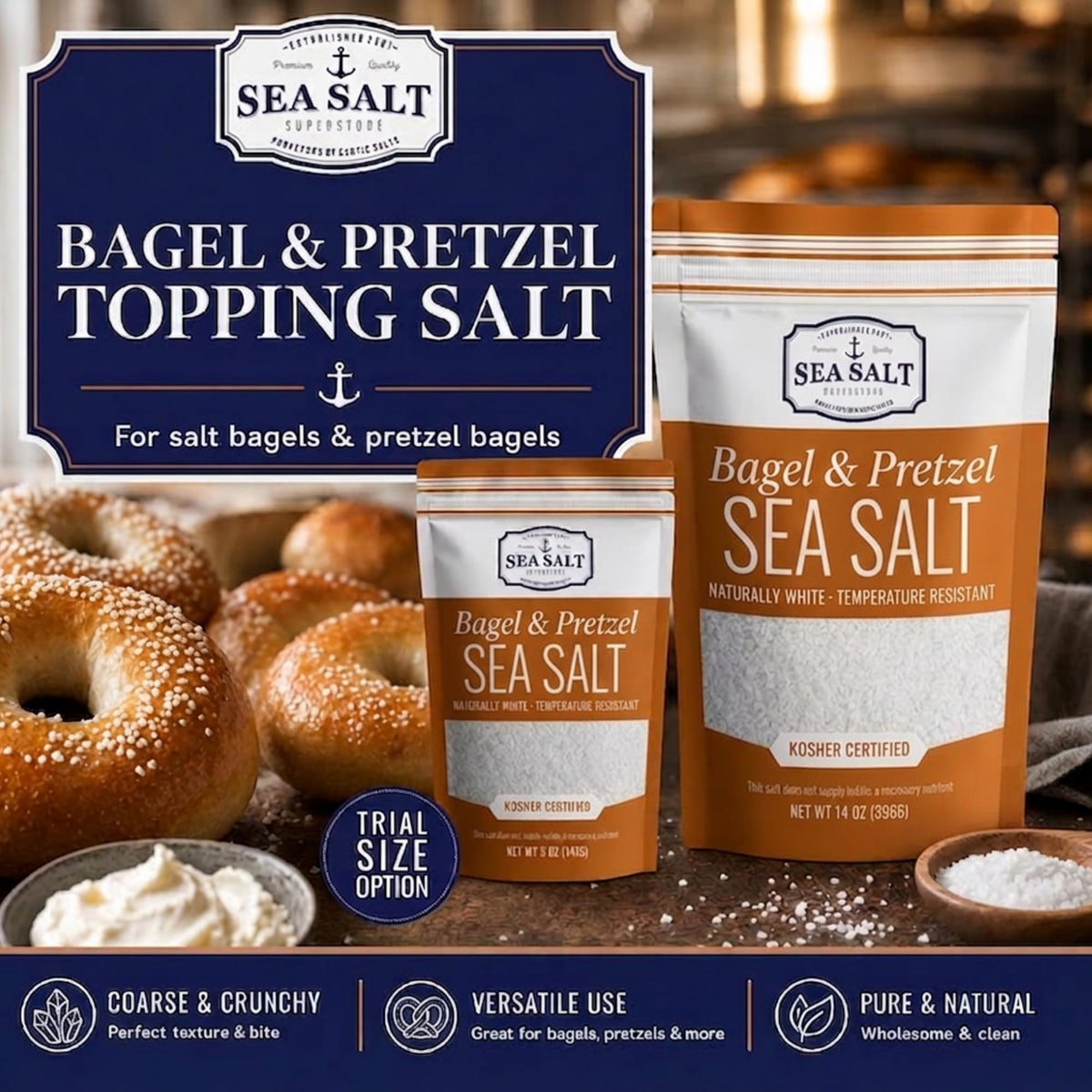 Pretzel Sea Salt - 5 lb Bag, product detail image 4